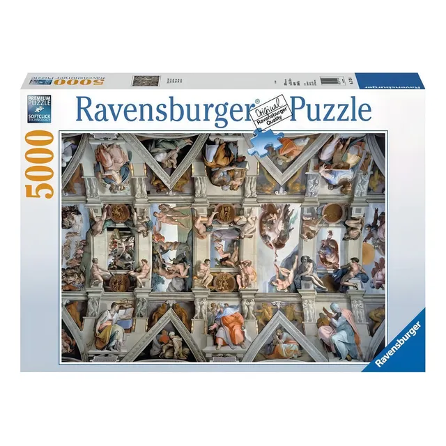 Puzzle Ravensburger Classic Capilla Sixtina 17429 de 5000 piezas