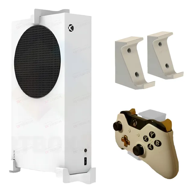 Kit Soporte De Pared Xbox Series S + Joysticks