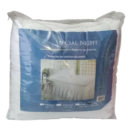 Protector De Colchon Tamaño King 2x2 Nuevo. Special Nigth.