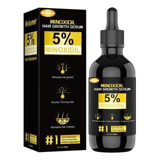 Tratamiento Anticaída Wulumer Minoxidil 5% Serum 60 Ml/2 Oz Tratamiento Anticaída Wulumer Minoxidil 5% Serum 60 Ml/2 Oz
