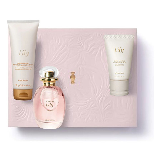 Presente Feminino Lily Soleil O Boticário Presente Feminino Lily Soleil O Boticário