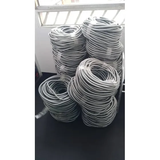 Tuberia Metalica Flexible Emt 1/2 3/4 Semt Rollos De 25 Mts