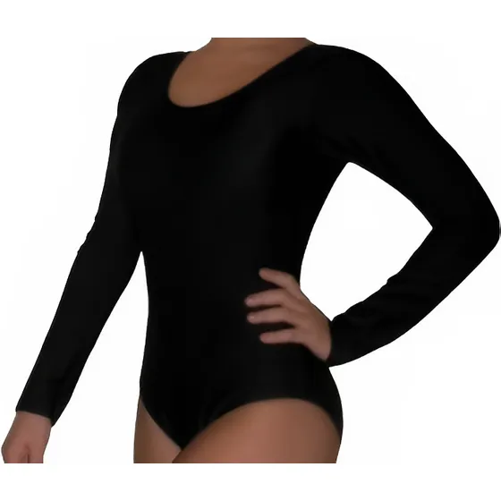 Ancatex Body Manga Larga Mujer Polilicra Importada