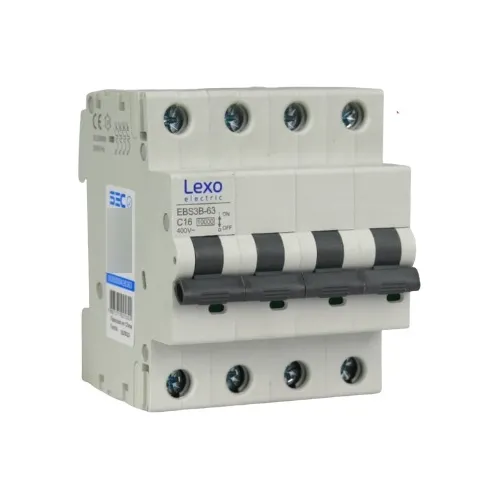 Automatico Tetrapolar Lexo 4x16a 10ka C Certificado Sec