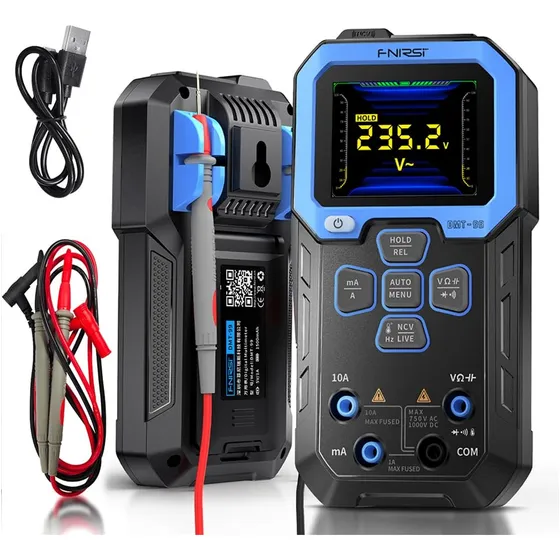 Multimetro Digital Inteligente Fnirsi Dmt-99 Grafica Voltaje