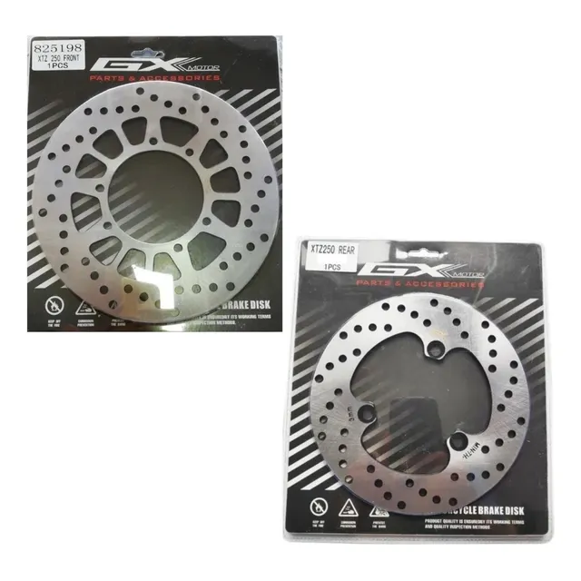 Disco Freno Xtz 250 Delantero Y Trasero Calidad Superior