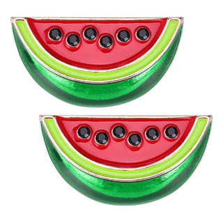 Bonito Broche Con Forma De Sandía Para Mujer, Cuello Ramille Bonito Broche Con Forma De Sandía Para Mujer, Cuello Ramille