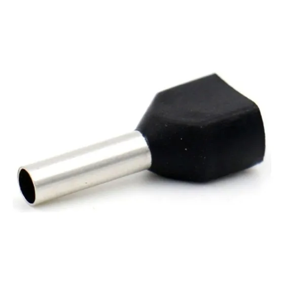 Kit C/20 Terminal Isolado Tubolar Duplo Pt 1,5 Mm² Sfor