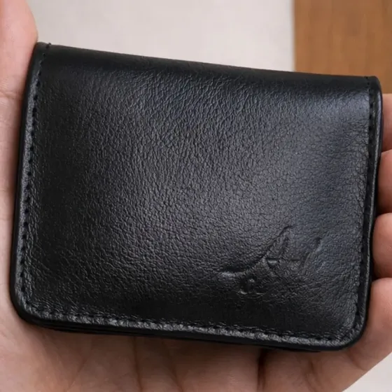 Carteira Masculina Smart Couro Legítimo Cartão e CNH