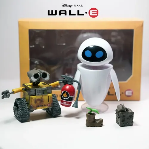WALL・E フィギュア アートブック付き Wall-e Y Eve Disney Pixar Set De Figuras Articuladas | MercadoLivre