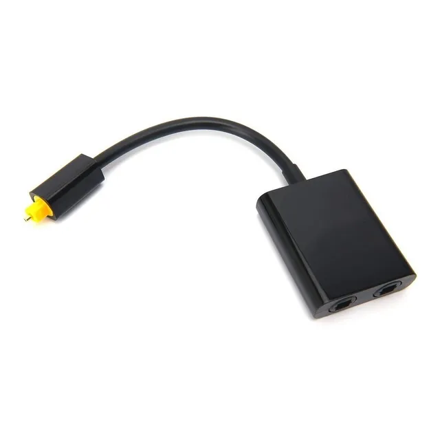 Splitter Óptico Fibra Toslink Digital 1 En 2 Salida De Audio
