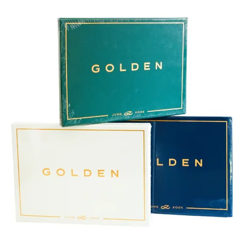 BTS JUNG KOOK GOLDEN 3種セット 各色3枚づつ 計9枚セット Set] BTS