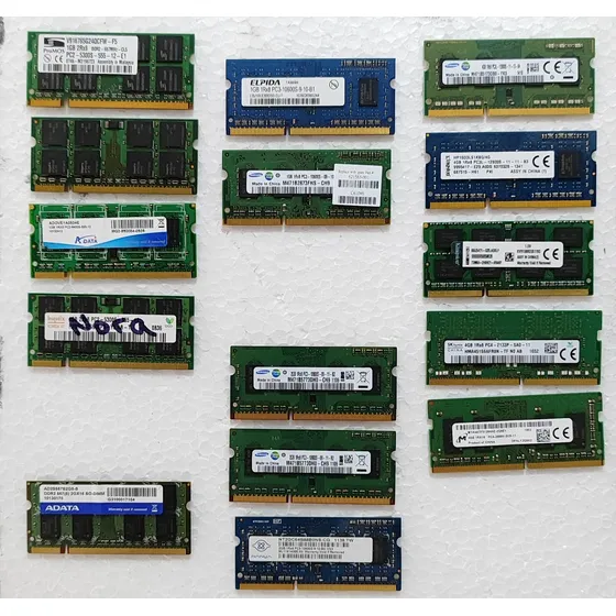 Memorias Dimm Laptop Ddr2, Dd3 Y Ddr4 De 1gb, 2gb Y 4gb