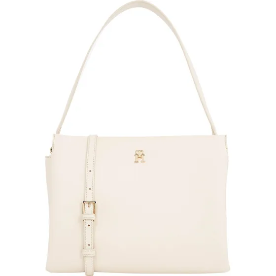 Bolso Satchel Granulado Con Correa Cruzada Tommy Hilfiger
