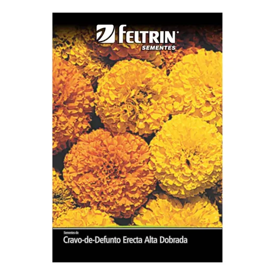 Sementes De Cravo-de-defunto Erecta Alta Dobrada Feltrin