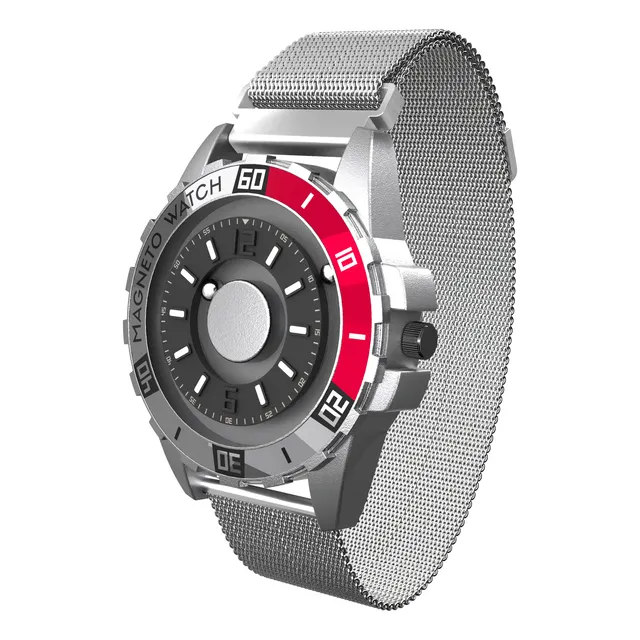 Reloj Magnetico  - Eutour Plateado