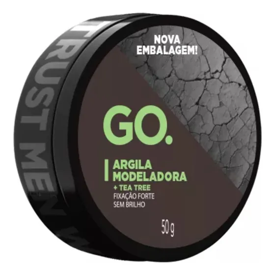 Argila Modeladora, Efeito Matte, Go Man