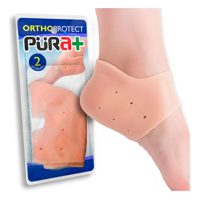 Protector Talonera Ortopédica Silicón Pura+