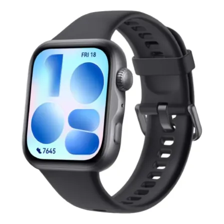 Smartwatch Huawei Watch Fit 5 Amoled De 182  Design Leve Mini Treino Bateria Com Até 10 Dias 64 Gb Gerenciamento Avançado Da Saúde Monitor Do Sono Spo2 Gps Compatível Com Ios E Android Preto Alumínio