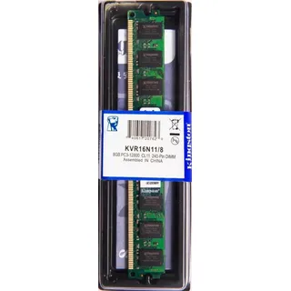 Memoria Kingston 8gb 1600mhz Ddr3 Cl11 Kvr16ln11 8 | Mercado Livre