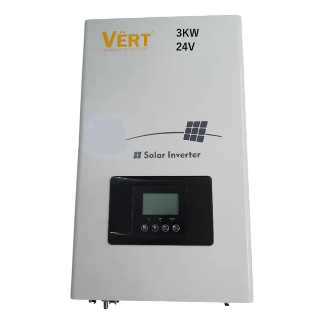 Inversor Solar Hibrido 3kw 24vdc 80a Controlador Interno