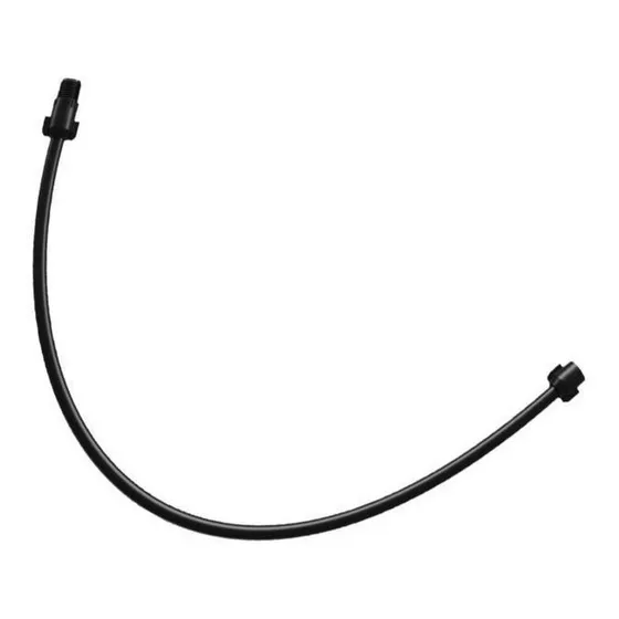 Engate Mangueira Flexivel Preto Black Fosco 1/2p 60cm Astra