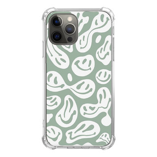 Funda Para iPhone 15 Pro Max Drippy Sage Verde Piel Sintetic Funda Para iPhone 15 Pro Max Drippy Sage Verde Piel Sintetic