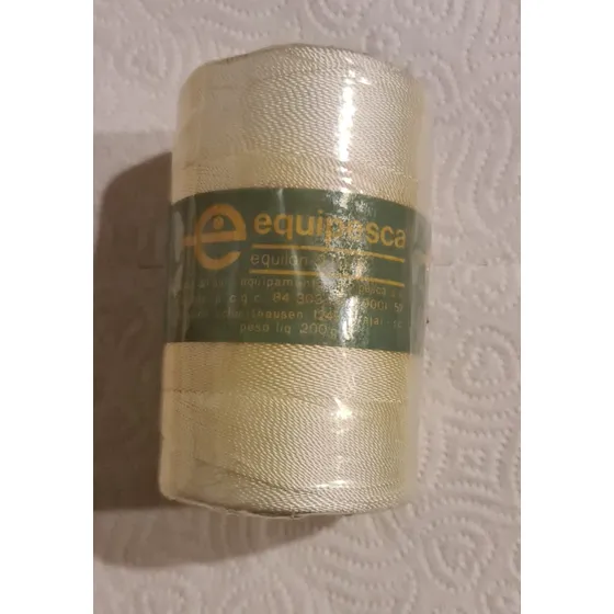 2 Hilos De Seda Poliamida 200g Para Redes De Pesca 210/8