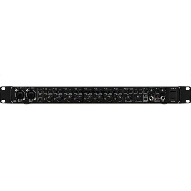 Interfaz de audio Behringer U-Phoria UMC1820 220V negra