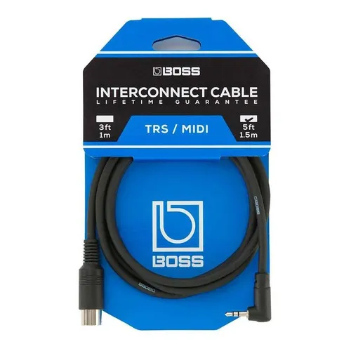 Cabo Boss P2 Em L Trs | Midi 5 Pinos Bmidi-5-35 1,5 Metros