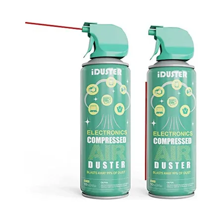 Soplador Limpiador De Aire Comprimido Desechable Iduster, Li