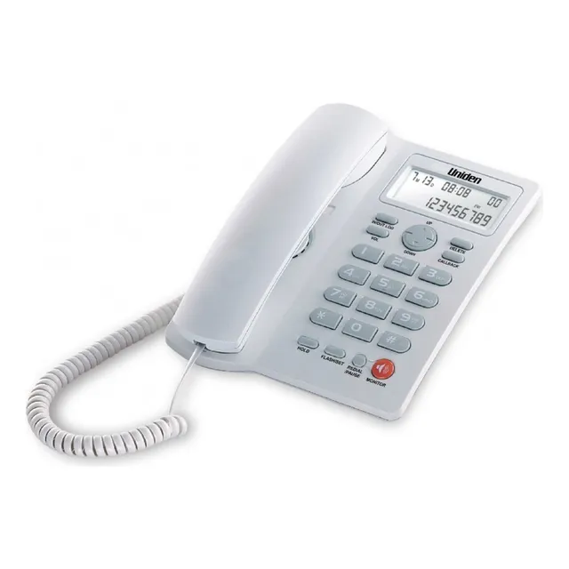 Teléfono Fijo Sobremesa Uniden As7413 Blanco