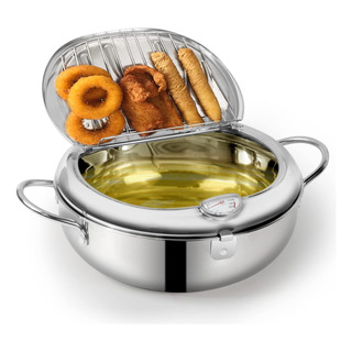 Olla De Freidora Profunda, Tempura Japonesa Tempura Fryer De Olla De Freidora Profunda, Tempura Japonesa Tempura Fryer De