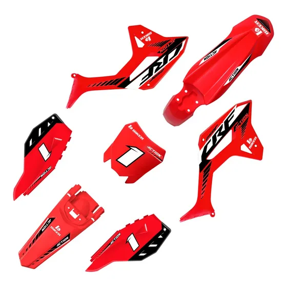 Kit Plastico Crf 250f Biker Action 4ction Lançamento 2024