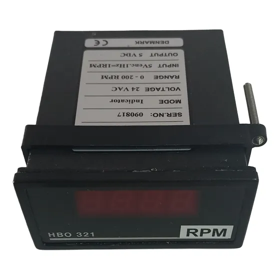 Indicador Rpm Digital, Tacometro,96 X 48mm, 4 Digitos,nuevo.