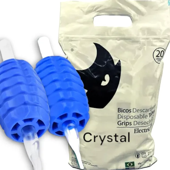 Biqueira Electric Ink Tatuagem Descartável Kit 20un Com Nf  