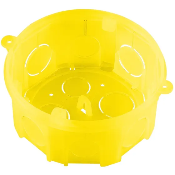 Kit 20x Caixa De Luz 4x4 Amarela Tramontina Fms Octogonal