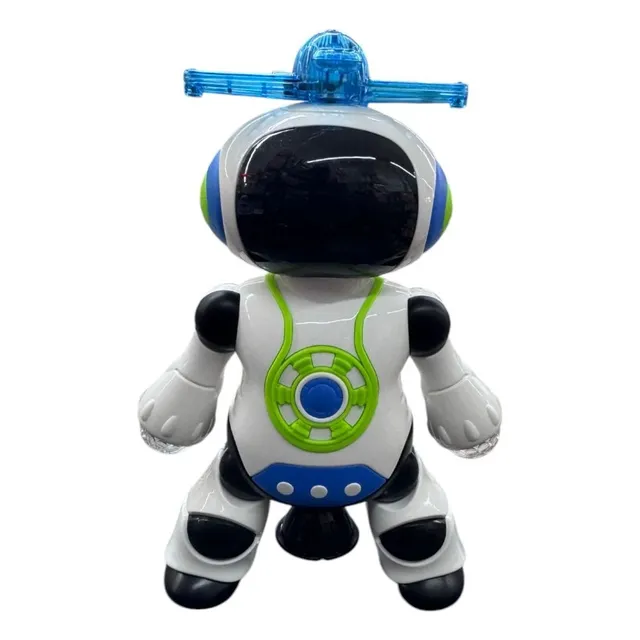 Robô Dançarino Transformers Boneco Com Som E Luz A Pilha