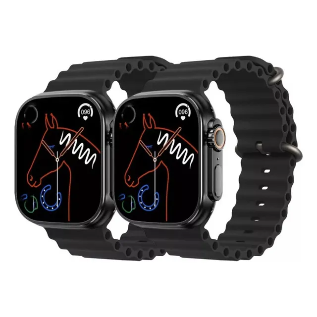 S Reloj Inteligente T900 Ultra De 2 Piezas, Pantalla