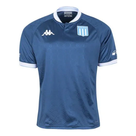 Camiseta Kappa Racing Club 2025 Alternativa Azul Regular