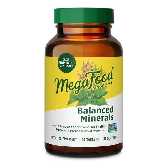 Suplemento Megafood Balanced Minerals 90 Comprimidos