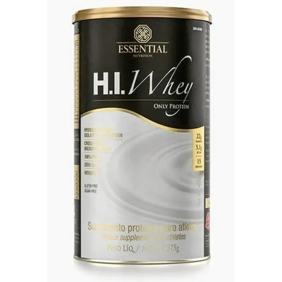 H.i. Whey 375g - Essential Nutrition Sabor Sem Sabor