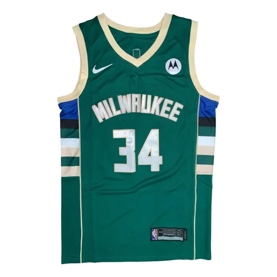 Camisas De Basket Nba Milwaukee Bucks, Giannis Antetokounmpo