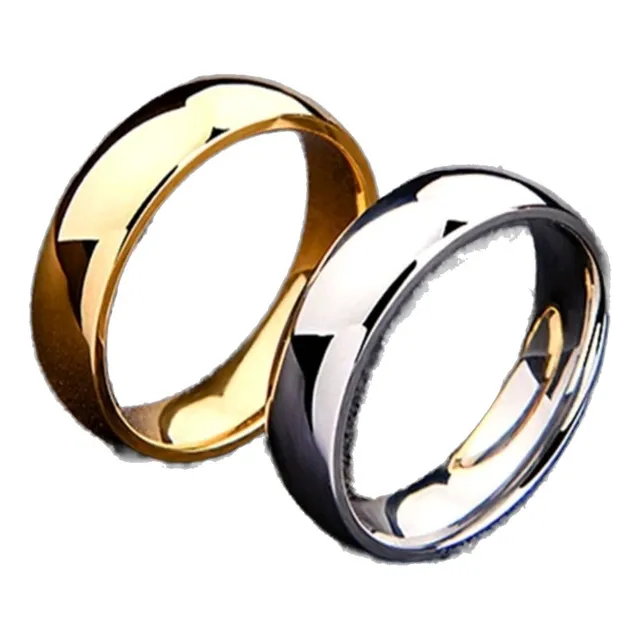 Anillo De Matrimonio Shein En Tono Oro Y Plata