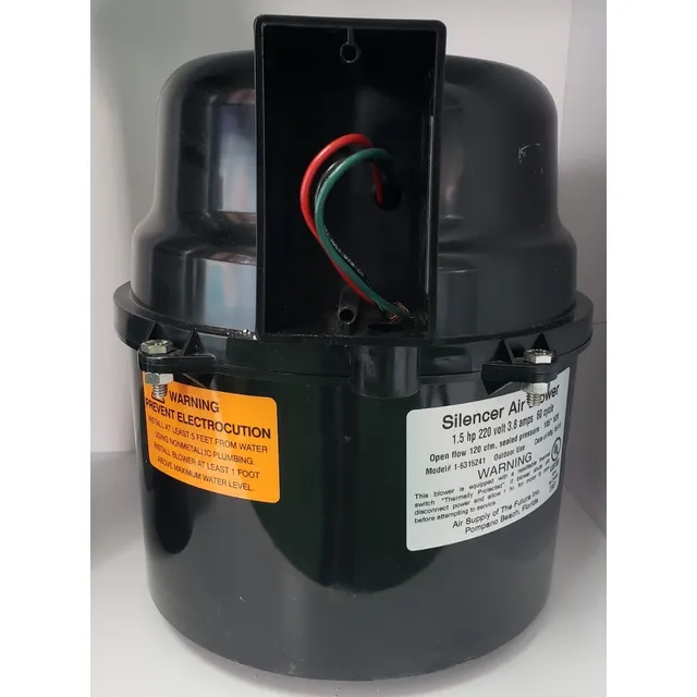 Blower Marca Silencer 1.5hp 2hp Para Jacuzzi Y Piscinas
