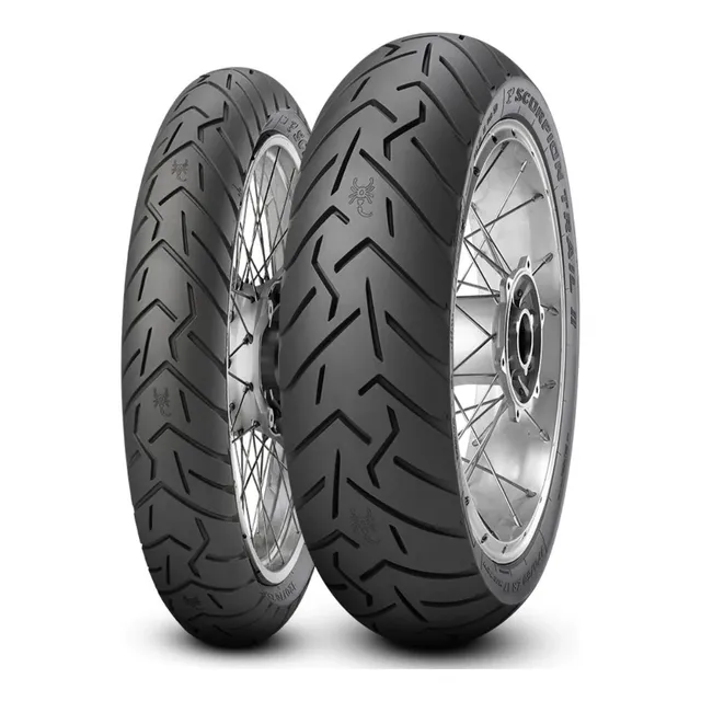Pneu 150 70r 17 + 90 90 21 Pirelli Scorpion Trail 2 Tiger900