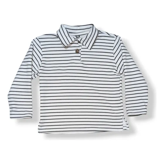 Buzo Chombra Rayado Frisado Guimel Kids Unisex Niños Y Teens