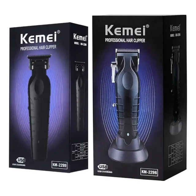 Combo Clippers Trimmer Patillera Kemei 2299 Kemei 2296