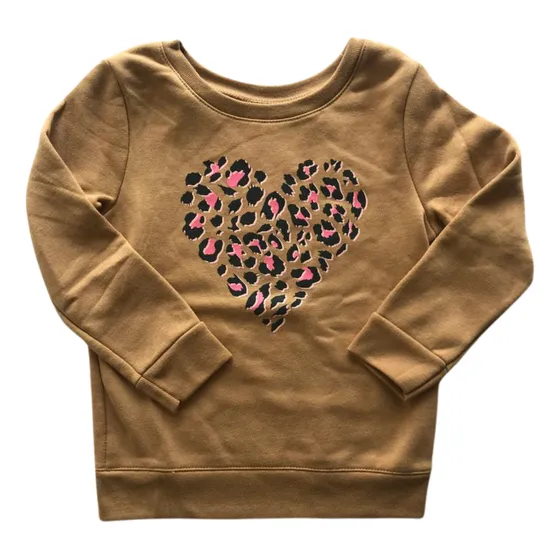 Sueter De Niña, Marca Garanimals Leopardo Corazon