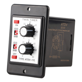 Interruptor Tiempo Temporizador Doble Atdv-y C 6s-60m Dc 12v Interruptor Tiempo Temporizador Doble Atdv-y C 6s-60m Dc 12v